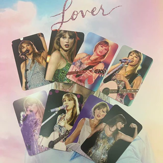 Set 8 card bo góc Taylor Swift The Eras Tour bất kỳ (kèm bọc card)