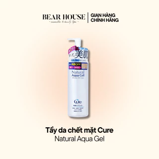 Tẩy da chết mặt Cure Natural Aqua Gel 250g