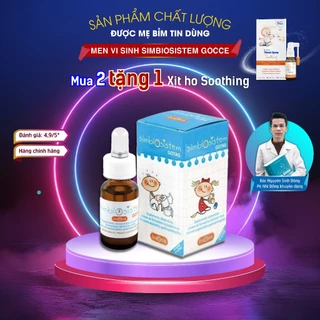 58 (giảm 25% từ shopee video) Men vi sinh nhỏ giọt SIMBIOSISTEM GOCCE Giúp Bổ sung lợi khuẩn cho bé