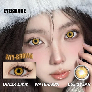 1 cặp kính áp tròng màu 14.5mm Kính áp tròng cosplay Eyeshare Hàn Quốc hạn sử dụng 1 năm Thích hợp cho sinh viên