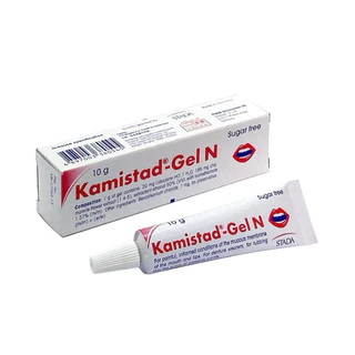 Gel bôi nhiệt miệng Kamistad Gel N hàng Đức chính hãng 10 gr