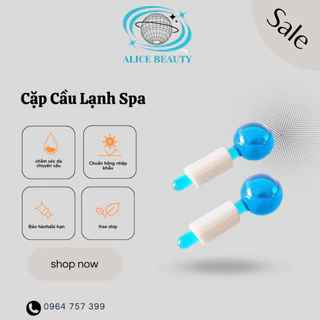 Cặp Cầu Lạnh Lăn Massage Loại Bỏ Bọng Mắt Quầng Thâm Và các Nốt Mẩn Đỏ