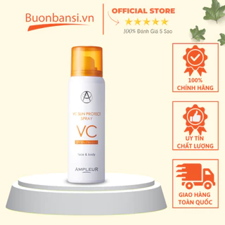 Xịt Chống Nắng Ampleur VC Sun Protect Spray SPF 50+ PA++++ 70gr Nhật Bản