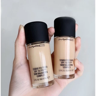 Kem Nền Lâu Trôi 24h MAC Studio Fix Fluid SPF 15 Foundation M·A·C 30ml (TT)