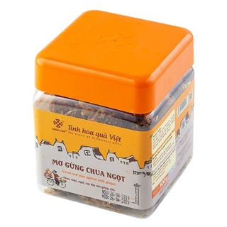 Ô mai (Xí muội) Mơ gừng chua ngọt Hồng Lam - Vị chua ngọt gừng - Hộp (200gr, 300gr, 500gr)