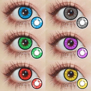 1 cặp kính áp tròng mắt to 14.5mm kính áp tròng màu cosplay nhân vật anime phù hợp cho học sinh dễ thương Eyeshare