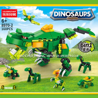 [HỘP - MINI] Đồ chơi lắp ráp sáng tạo, đồ chơi thông minh trẻ em bộ lắp ráp lego khủng long mini có hộp