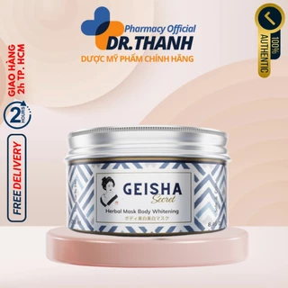 Ủ Trắng Body Geisha Secret 3MB - Kem ủ trắng body, dưỡng trắng căng mịn 250g