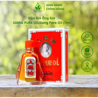 Combo 6 Chai Dầu Gió Ông Già SIANG PURE OILSiang Pure Oil 7cc (7ml/Chai)