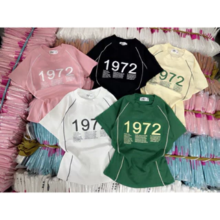 [ Rẻ vô địch ] Áo thun form vừa chất cotton khô 3158 - Babytee 1972