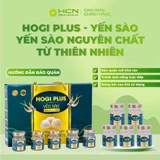 Combo 5 Hộp Yến Sào HOGI Plus 40% Tổ Yến