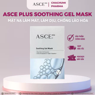 Mask ASCE plus Soothing Gel mặt nạ siêu phục hồi, làm mát, làm dịu da, chống lão hóa