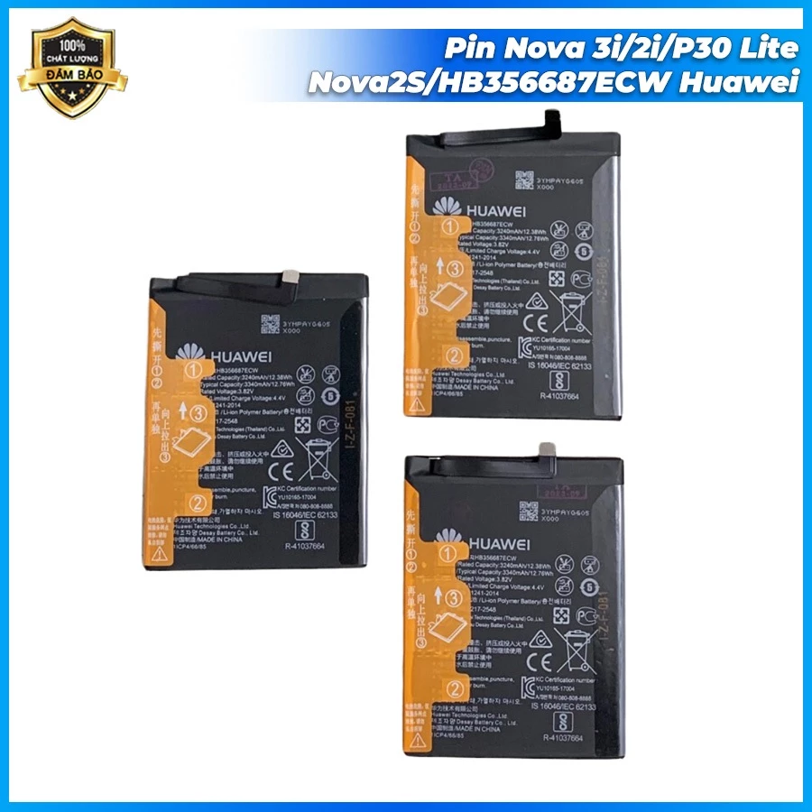 Pin Nova 3i/2i/P30 Lite/Nova2S/HB356687ECW Huawei