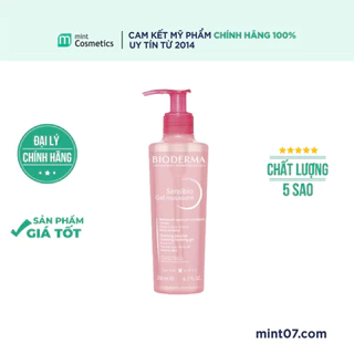 Gel Rửa Mặt Bioderma Sensibio Gel Moussant 200ml