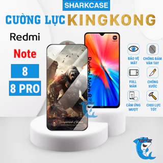 Kính cường lực Redmi NOTE 8 / 8 PRO KingKong full màn chịu lực cảm ứng mượt chống bám vân tay bảo vệ màn hình