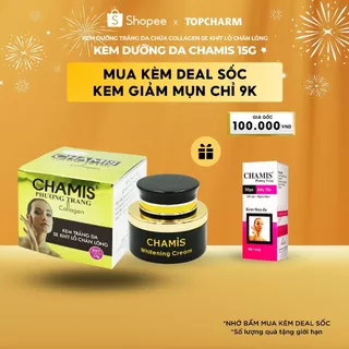 Kem se khít lỗ chân lông CHAMIS 15g - Kem dưỡng và kiểm soát nhờn, cấp ẩm cho da mịn màng trắng sáng