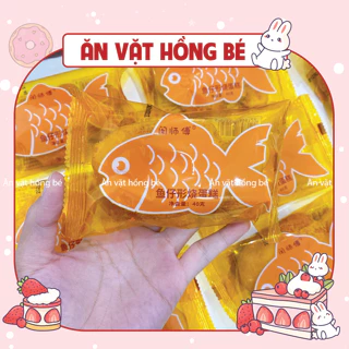 1 bánh ruốc cá ăn sáng, ăn vặt gói 40gr (NSX in trên bao bì - HSD 6 tháng)