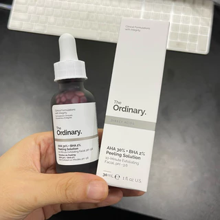 [Bill US] Tẩy tế bào chết AHA 30% + BHA 2% Peeling Solution 30ml - serum peel da The Ordinary