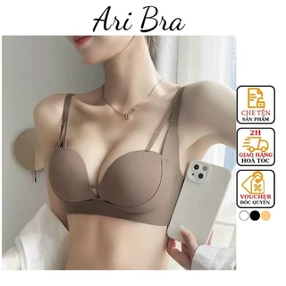 B86 ( Cao Cấp) Áo Ngực Su Đúc ARI BRA Đệm Bàn Tay Dày 2cm Nâng Ngực Không Gọng Mặc Áo Dài Không Lộ Viền