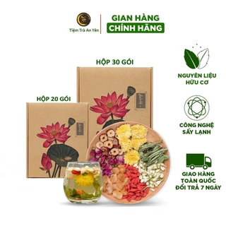 Trà Dưỡng Nhan 7 vị thanh nhiệt thải độc, đẹp da, dễ ngủ, ăn ngon