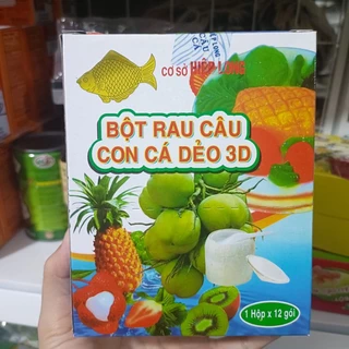 Bột Rau Câu con cá Dẻo gói lẻ 10g