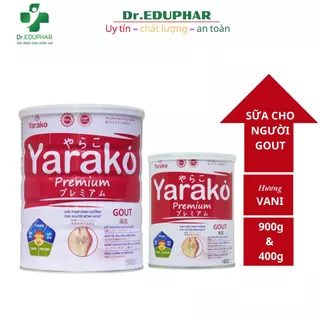 Sữa Cho Người Lớn YARAKO PREMIUM GOUT Giải Pháp Dinh Dưỡng Chuyên Biệt Cho Người Bệnh Gout