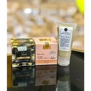 TRỌN BỘ Kem Face Cốt nám Đông Y Nicos và Kem Cốt trắng nâng cơ Nicos Beauty 10g - Mẫu mới 2022 VÀ Sữa Rửa