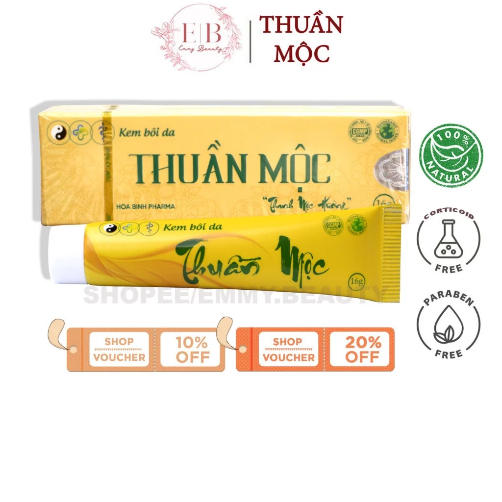 Kem bôi da Thuần Mộc Thanh Mộc Hương 16G