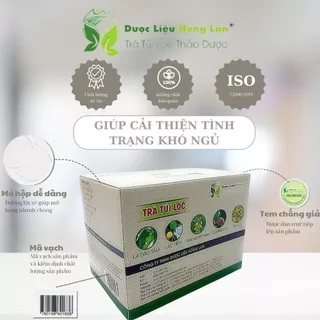 Trà Túi Lọc Hỗ trợ điều trị mất ngủ - An Thần 60g (20gói x 3g) dưỡng tâm, an thần, giúp dễ ngủ, ngủ ngon, ngủ sâu