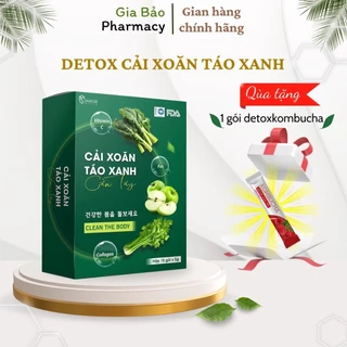 Bột Cần Tây Cải Xoăn Táo Xanh - Giảm Cân, Đẹp Da, Tốt Cho Tim Mạch, Detox Cơ Thể, Bổ Sung Vitamin, Chất Xơ -Q