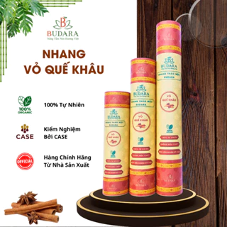 Nhang vỏ quế budara, nhang quế sạch, nhang quế quảng ngãi, nhang sạch không hoá chất