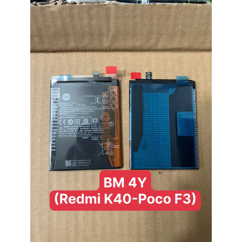 Pin Xiaomi Redmi K40 / Poco F3 ( BM 4Y ) zin