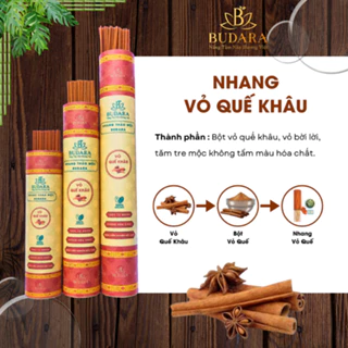 Nhang quế khâu, nhang sạch - nhang thảo mộc budara