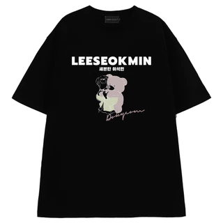 DOKYEOM TEE - Áo thun SEVENTEEN DK unisex oversize 2 màu đen/trắng