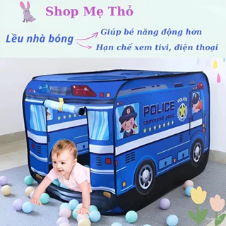 Tặng bóng⭐️Lều nhà bóng hình ô tô đa năng tự bung gấp gọn cho bé