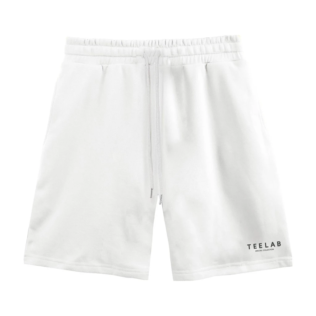 Quần Short Unisex Teelab  from rộng , Quần đùi cotton nam nữ mặc cực chất