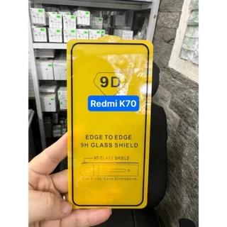 Kính cường lực 9d Cho xiaomi Redmi K70E/K70/K70 pro full màn hình siêu đẹp