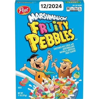 Ngũ Cốc Ăn Sáng Trẻ Em Dinh Dưỡng Nhiều Màu Sắc Fruity Pebbles Cereal Mỹ 311g -Chị Vịt Shop