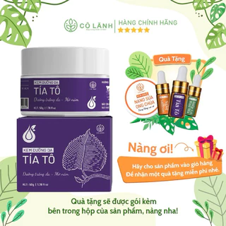 Kem dưỡng trắng da chiết xuất từ lá cây tía tô Cỏ Lành 50gram