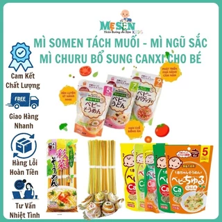 Mì somen tách muối Hakubaku Nhật Bản 100gr cho bé ăn dặm từ 5M+ shop mẹ sen