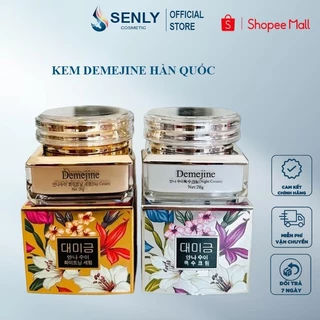 Kem Demejine-kem SLIMMING CARE Dưỡng Trắng Da Tái Tạo Da Mặt Mờ Nám Tàn Nhan Ngày Và Đêm Folio Demejine Hộp 20gr