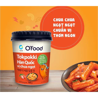 Tokbokki Hàn Quốc O'food ăn liền hộp 105g