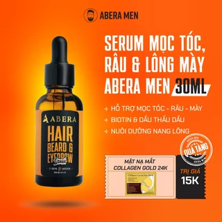 [GẤP ĐÔI DUNG TÍCH 30ML] - Serum Kích Mọc Râu & Chân Mày & Tóc - Hỗ Trợ Râu Dài, Lông Mày Rậm, Tóc Chắc Khoẻ