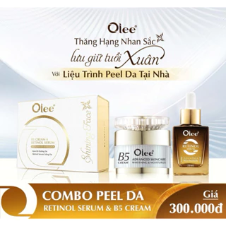 Bộ Peel da RETINOL SERUM và  Kem Dưỡng B5