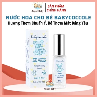 Nước hoa cho bé Babycoccole 5ml chính hãng, chiết xuất từ hoa sen, lưu hương lâu, an toàn cho trẻ em