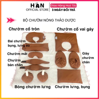 Túi Chườm Thảo Dược Dưỡng Sinh | Túi Chườm Mắt, Chườm Lưng, Chườm Cổ Vai Gáy, Đa Năng Thư Giãn Giảm Nhức Mỏi