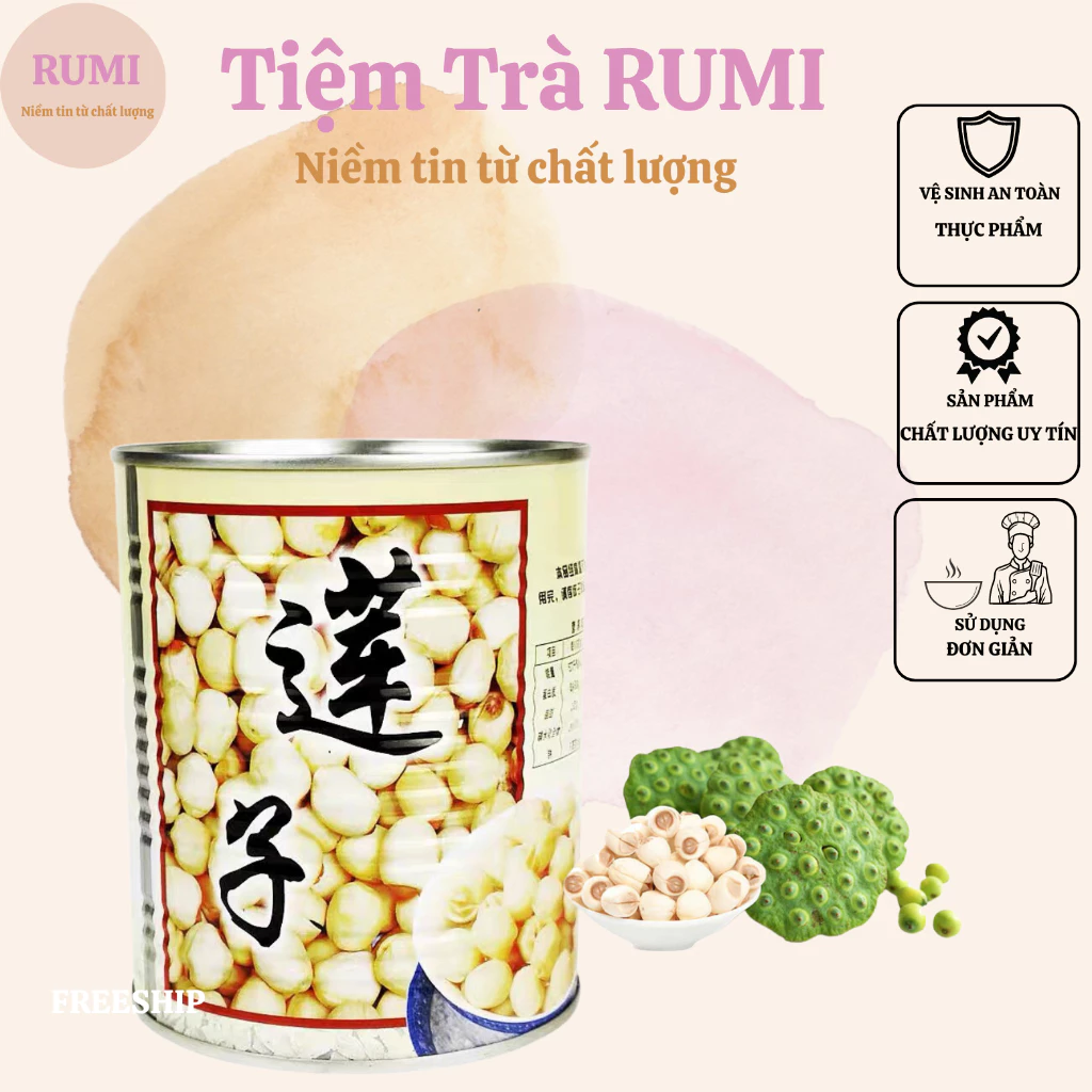 Hạt Sen Đóng Hộp Minchung (900g)