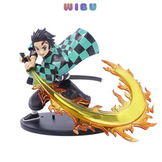 Mô Hình Kamado Tanjirou chiến đấu Cực Ngầu - Hiệu ứng kiếm đẹp - Kimetsu No Yaiba - figure thanh gươm diệt quỷ