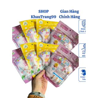 Khẩu trang 5D,trẻ em, kháng khuẩn, thùng 100 chiếc, dùng 1 lần, thịnh phát