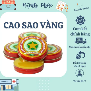 Cao sao vàng TW3, giảm cảm cúm, nhức đầu, mệt mỏi